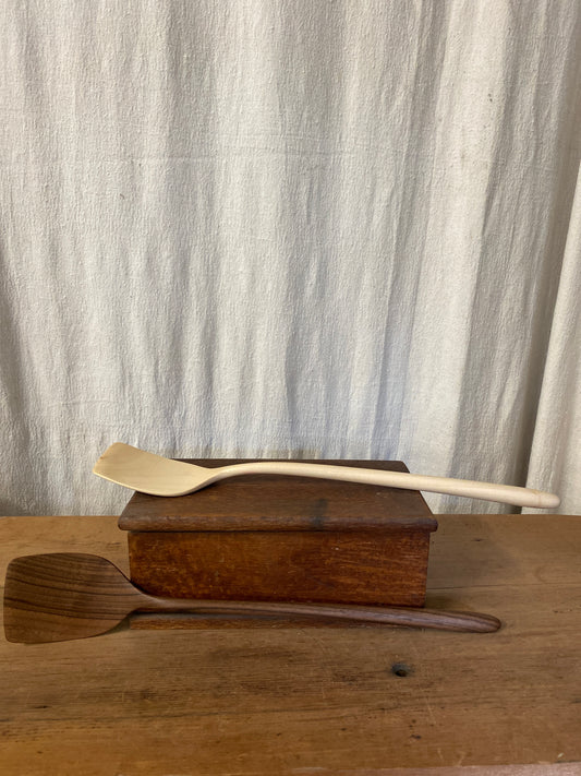 Hand Carved Wooden Server